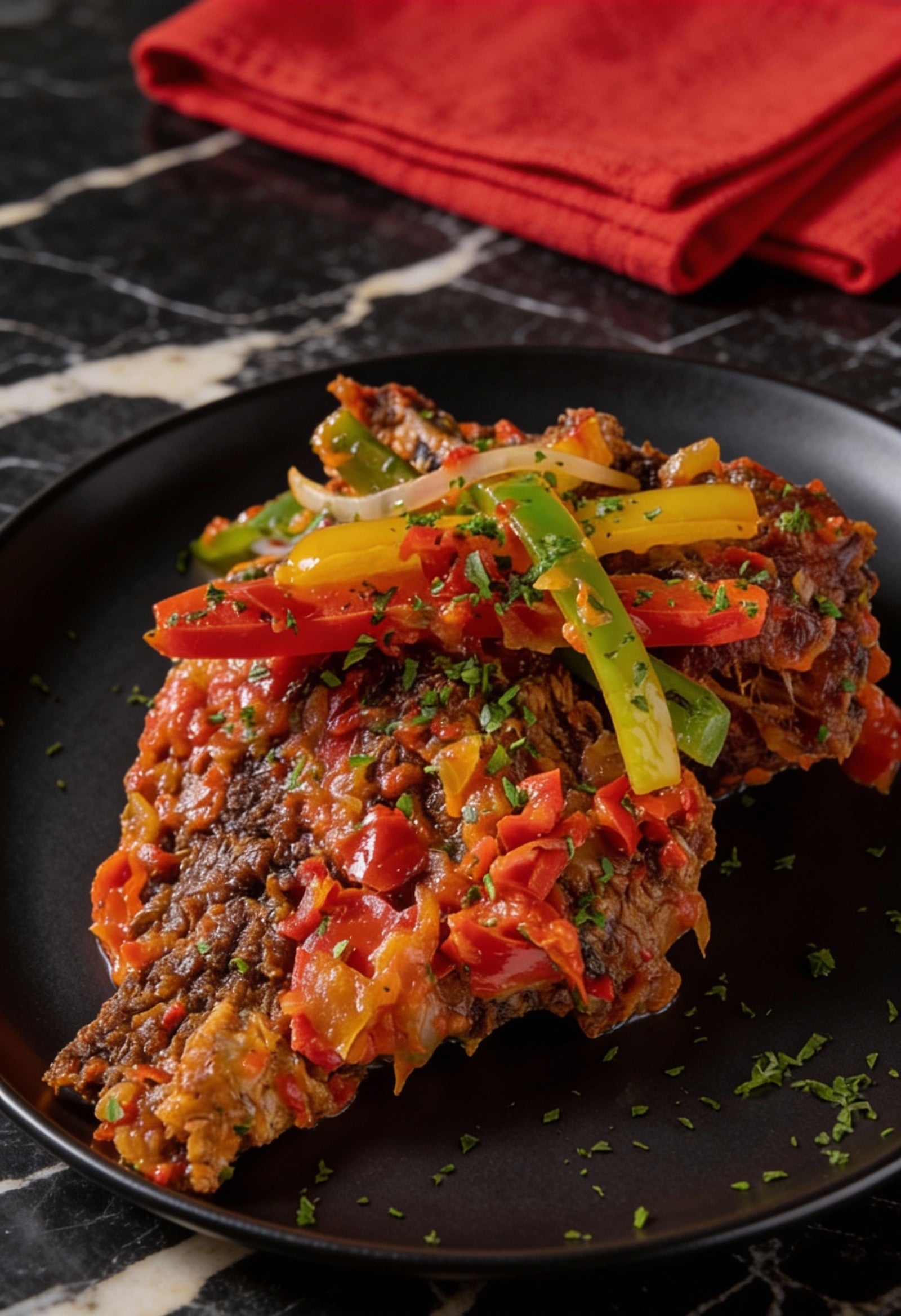 Fried Fish, Turkey or Goat Meat